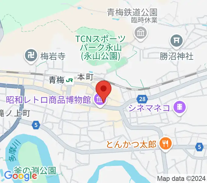 ハリーズエンジニアリングの地図