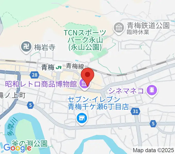 ハリーズエンジニアリングの地図
