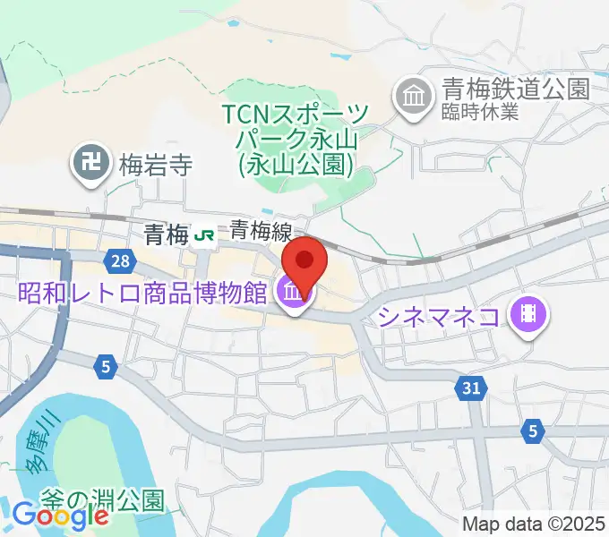 ハリーズエンジニアリングの地図