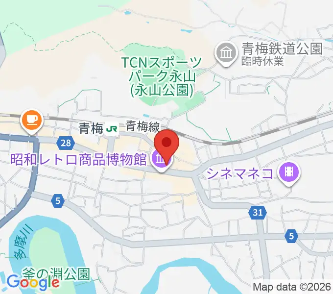 ハリーズエンジニアリングの地図