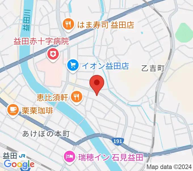 サウンド・パレットの地図