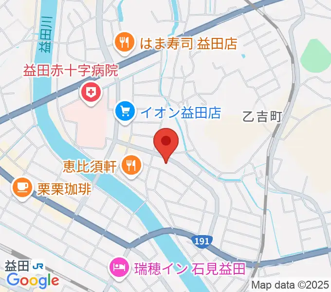 サウンド・パレットの地図