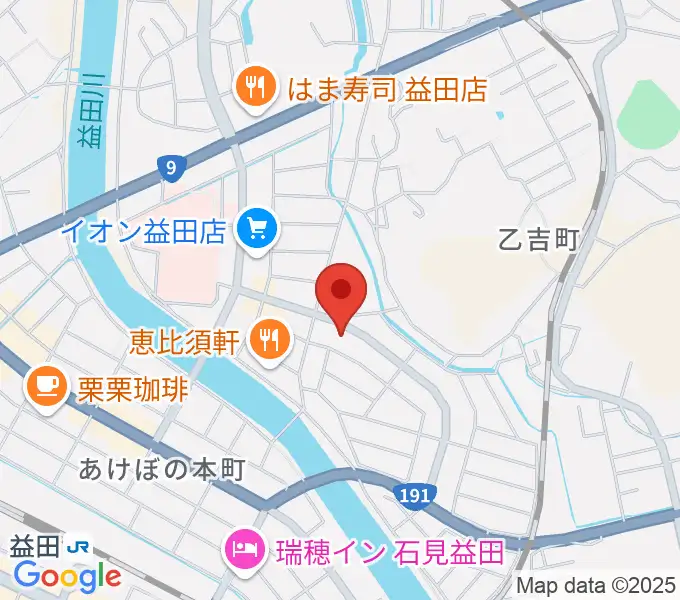 サウンド・パレットの地図