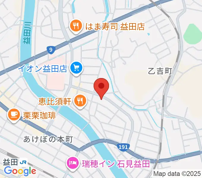 サウンド・パレットの地図