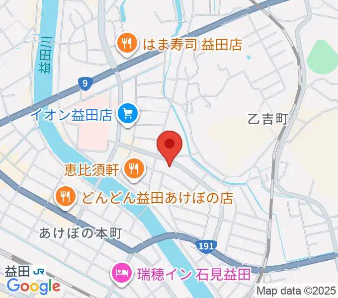 サウンド・パレットの地図