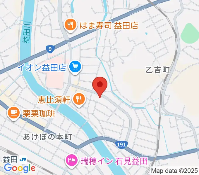 サウンド・パレットの地図