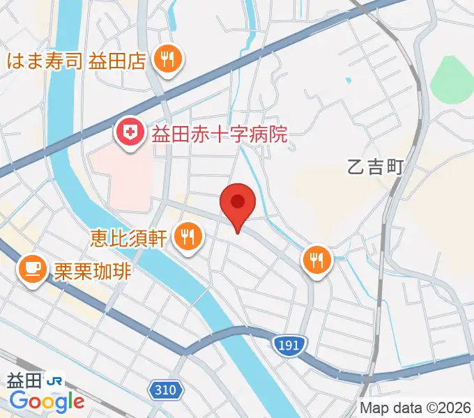 サウンド・パレットの地図