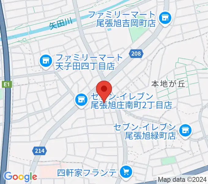 岩本ケースの地図