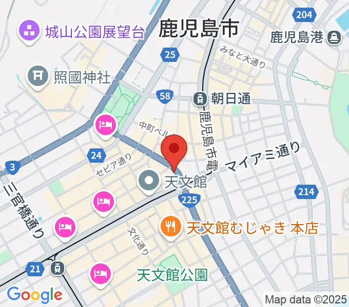 十字屋クロスの地図