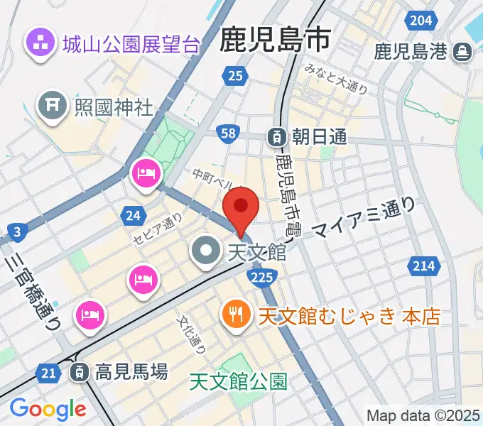 十字屋クロスの地図