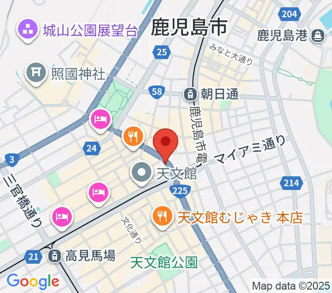十字屋クロスの地図
