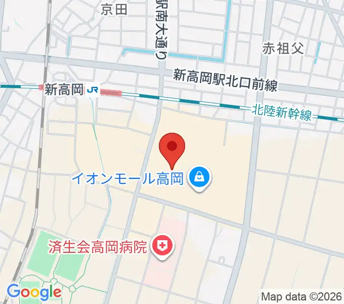 MPC楽器センター高岡の地図