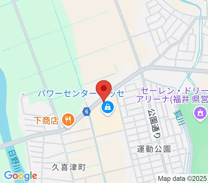 音楽工房かわばたの地図
