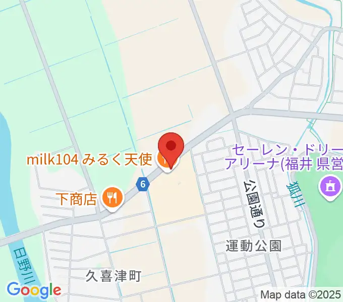 音楽工房かわばたの地図