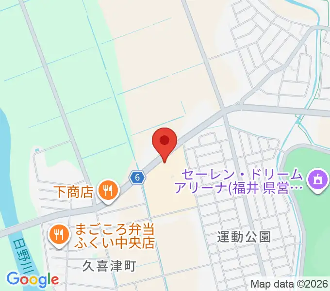 音楽工房かわばたの地図