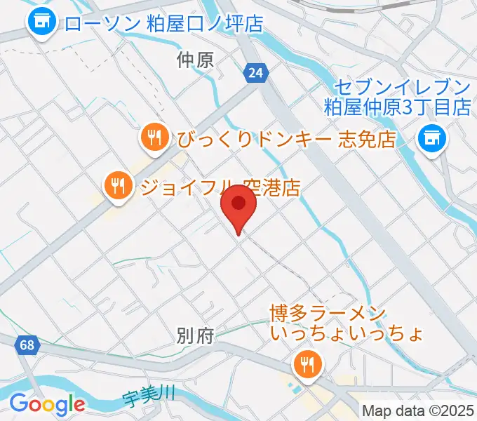 有限会社ピアノセンターの地図