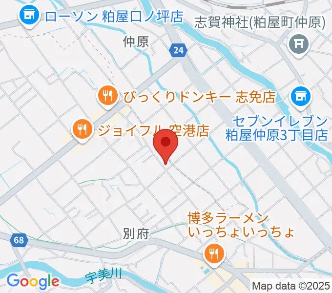 有限会社ピアノセンターの地図