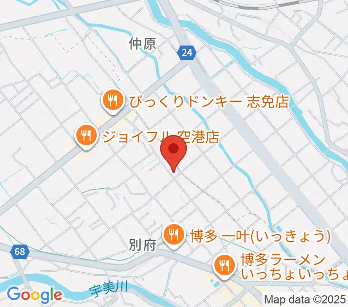 有限会社ピアノセンターの地図