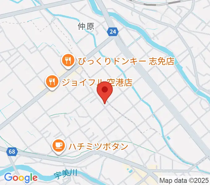 有限会社ピアノセンターの地図