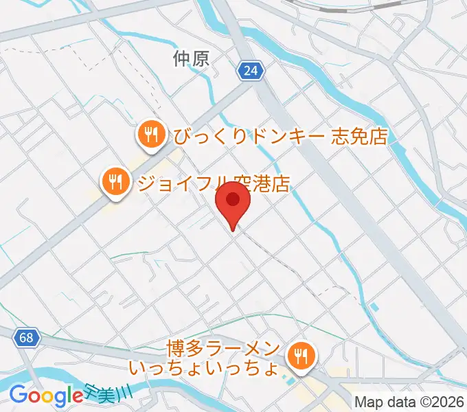 有限会社ピアノセンターの地図
