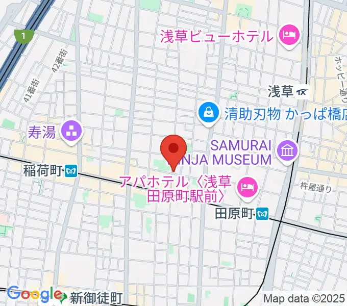 KIWAYAウクレレの地図