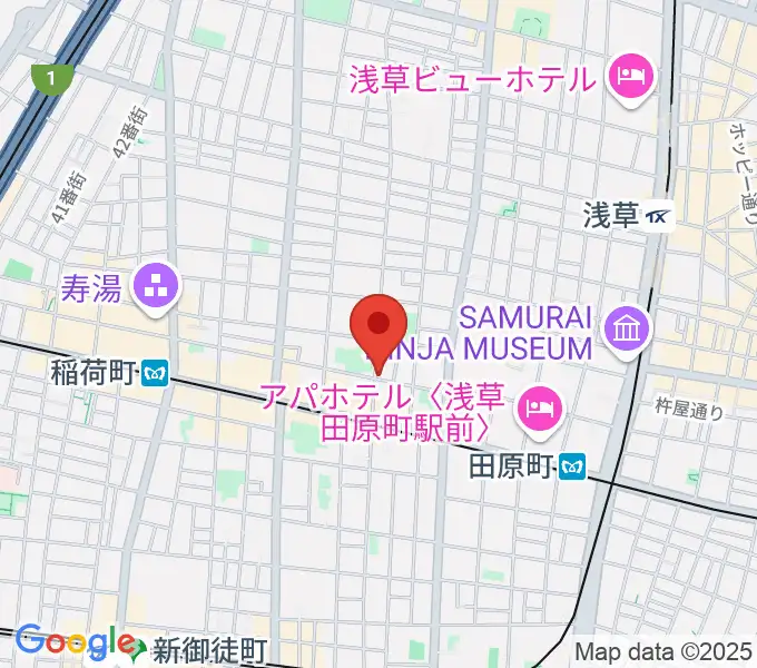 KIWAYAウクレレの地図