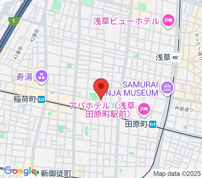 KIWAYAウクレレの地図