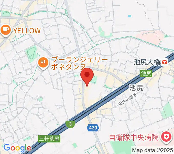 KMA楽器リペア工房の地図