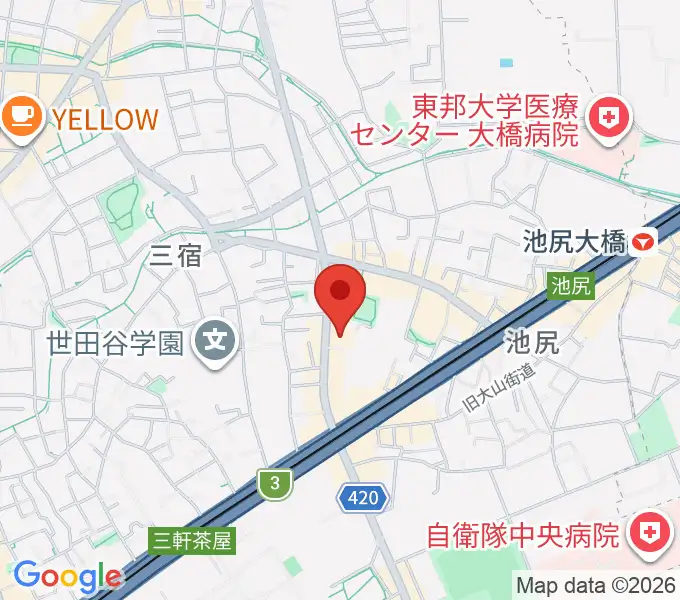 KMA楽器リペア工房の地図