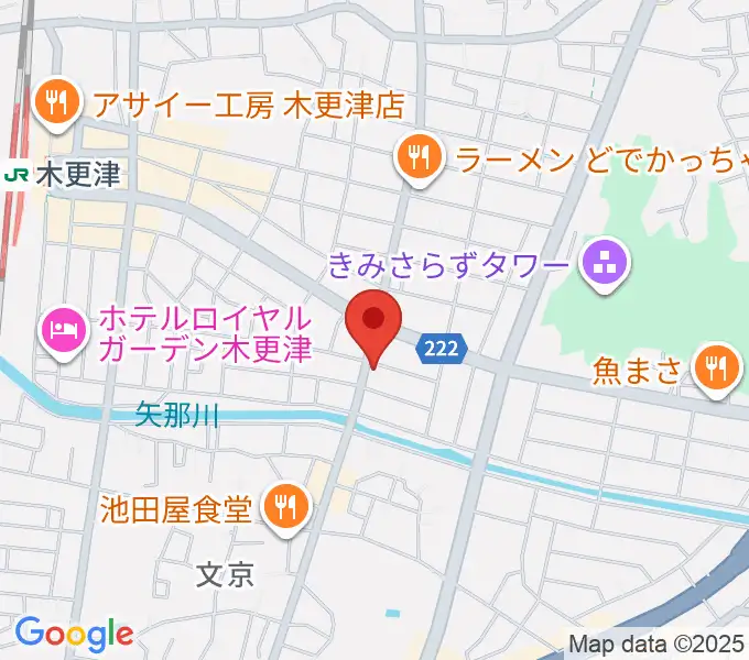 コンドー楽器 本店ショールームの地図