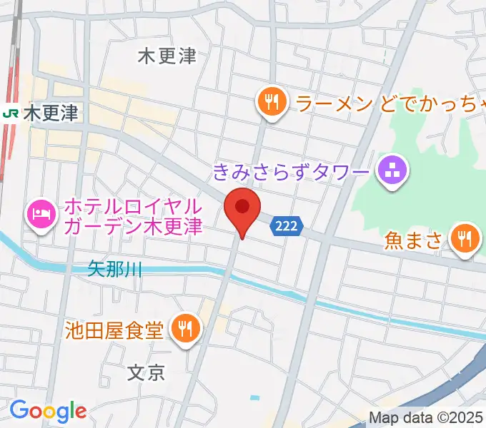 コンドー楽器 本店ショールームの地図