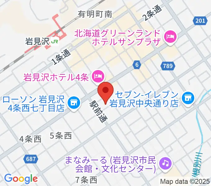 北海道教育楽器 ミュージックショップバンバンの地図