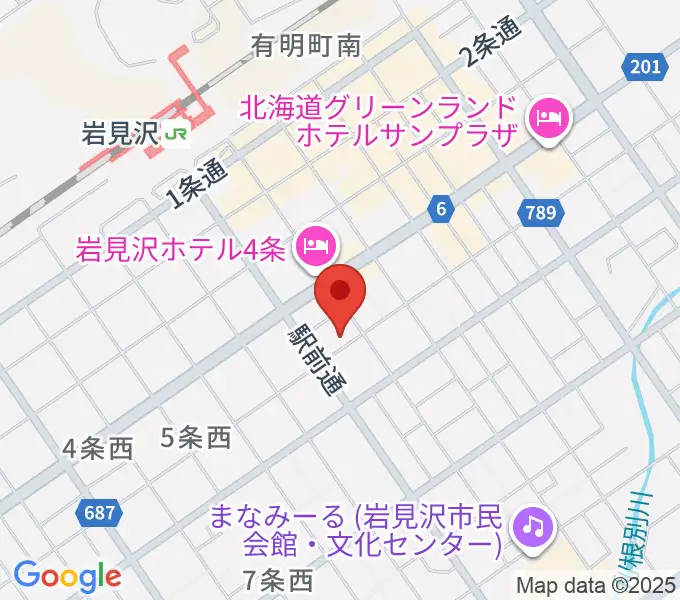 北海道教育楽器 ミュージックショップバンバンの地図