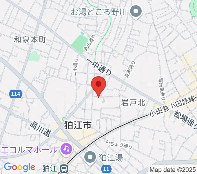 泉州尺八工房の地図