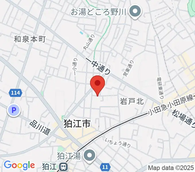 泉州尺八工房の地図