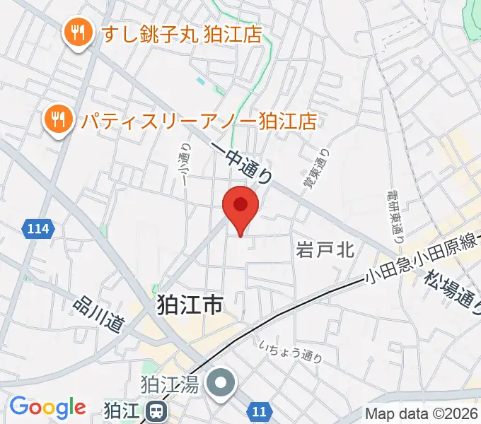泉州尺八工房の地図