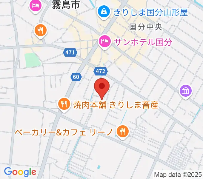ミヤタカンパニーの地図