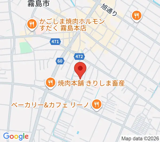 ミヤタカンパニーの地図