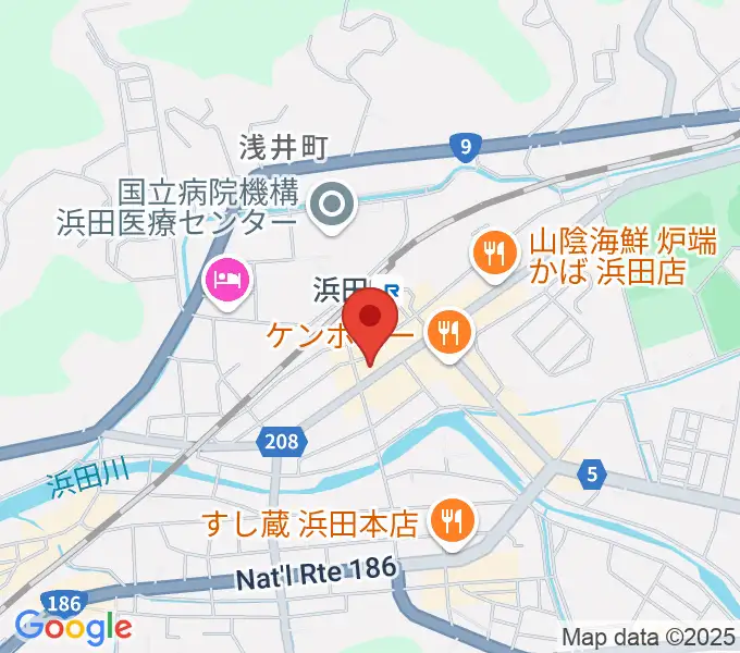 みずほ楽器の地図