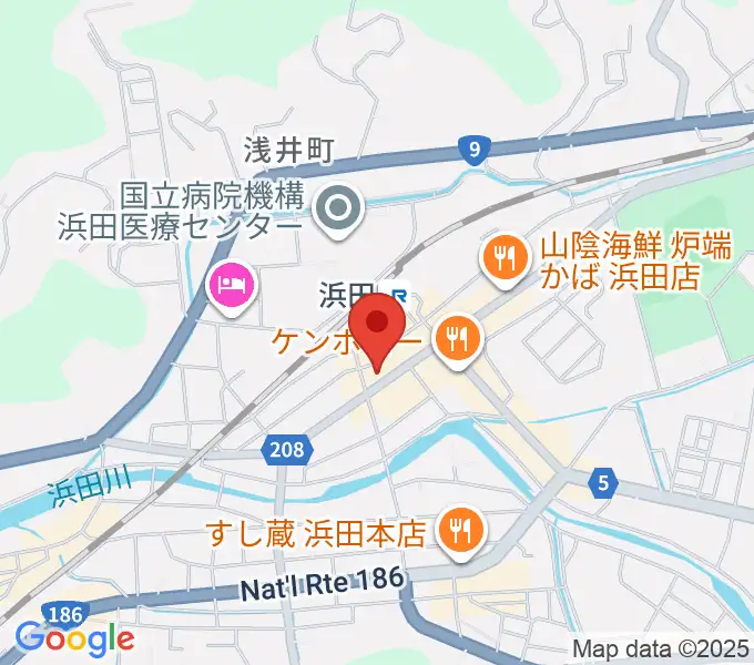 みずほ楽器の地図