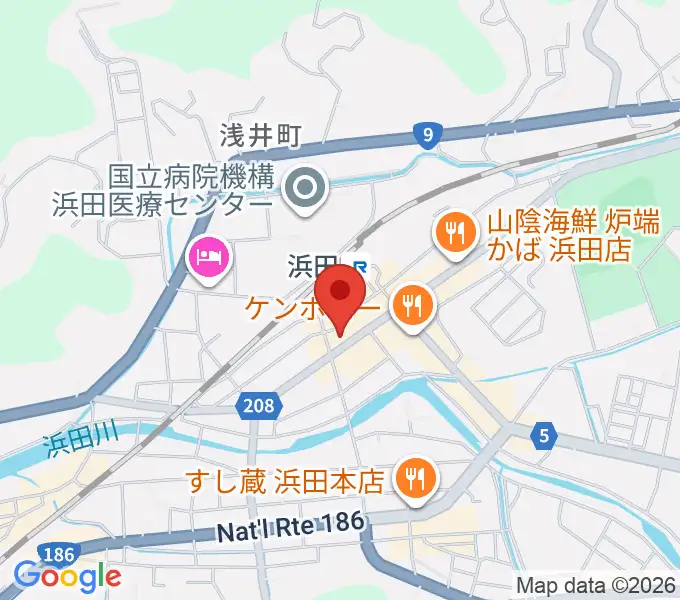 みずほ楽器の地図