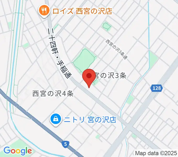 エルム楽器札幌本店の地図