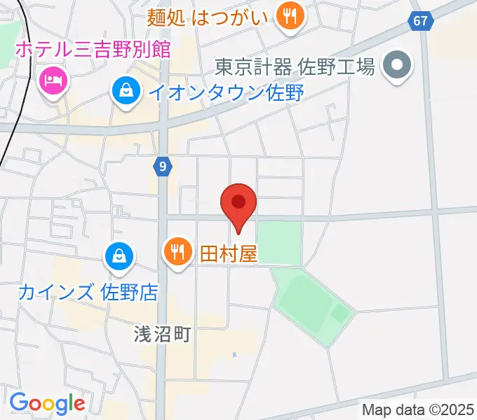 オンダ楽器の地図