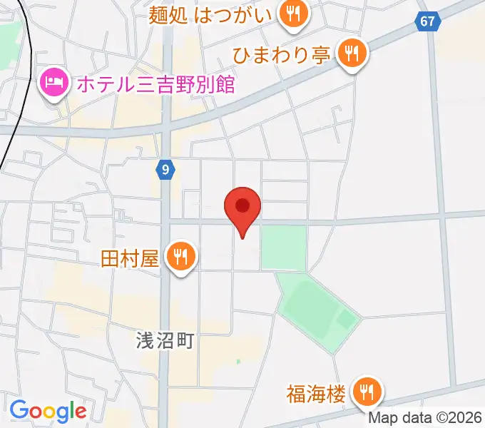 オンダ楽器の地図