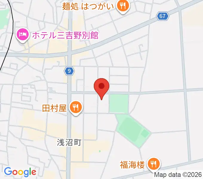 オンダ楽器の地図