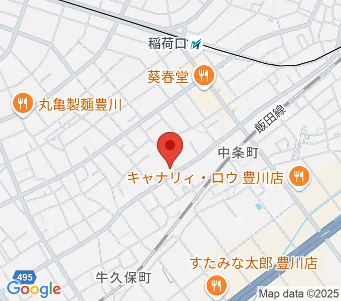 オリエント楽器 豊川店の地図