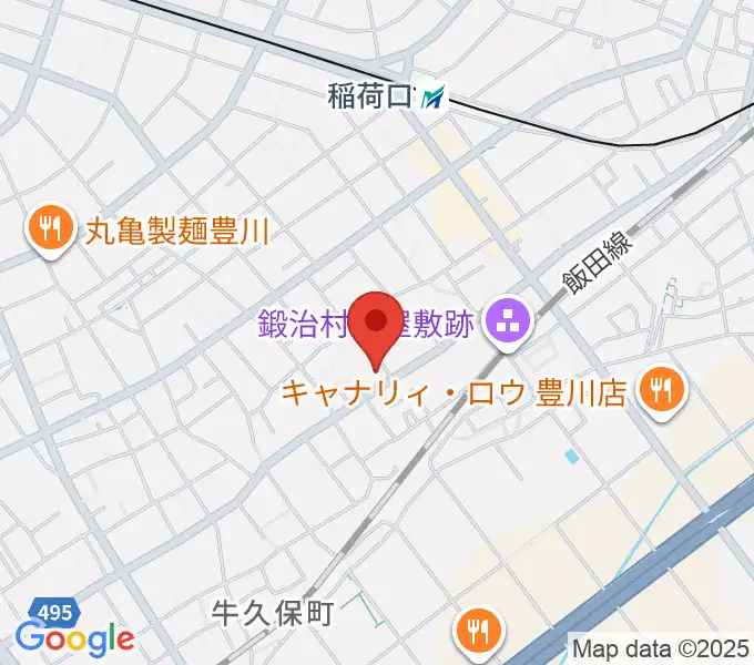 オリエント楽器 豊川店の地図