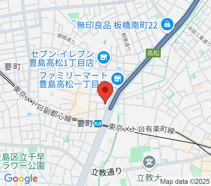 プラサギターラの地図