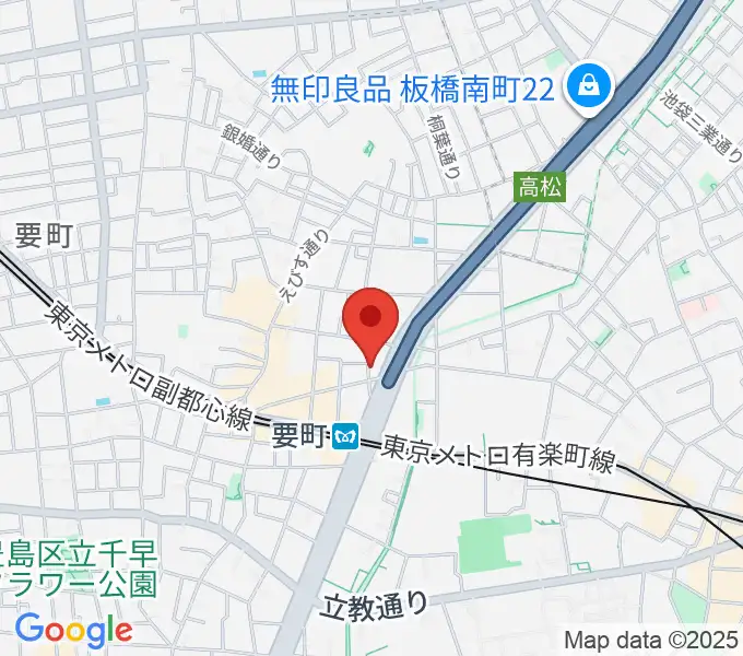プラサギターラの地図