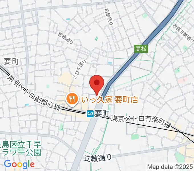 プラサギターラの地図